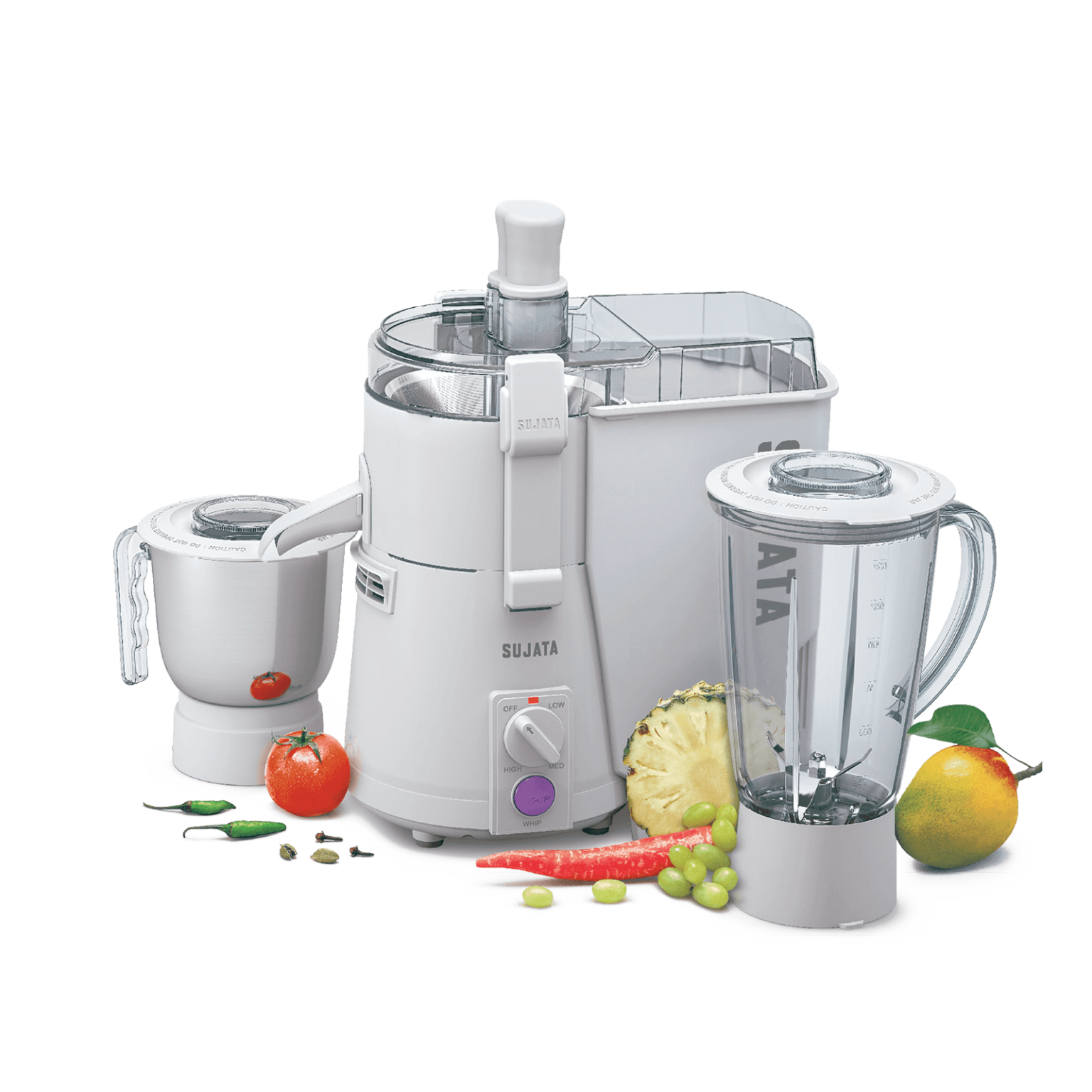 Electrohaat SUJATA POWERMATIC PLUS JUICER MIXER GRINDER