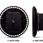 back view and side view high bay images